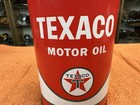 Rare  Vintage Texaco Motor Oil One 1 Full Quart Metal Can Display Collect Old