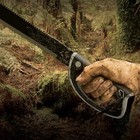 Colombian Machetes Sawback Survival Machete And Sheath   Wrist Lanyard   24 