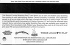 Station Casinos - Las Vegas  Nv - Sports Connection Card  c 2012