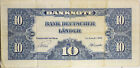 1949 10 Mark West Germany Banknote Pick 16a