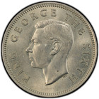 New Zealand  1948 George Vi Shilling  Pcgs Ms 64  1 000 000 Mintage 