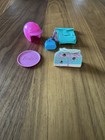Vtg Barbie Accessories Lot 1970s 1980 Mattel Taiwan Hong Kong Stamp Pad   Helmet