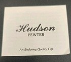 Vtg Hudson Pewter Miniature 15 Piece Nativity Set Signed Figurines