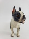 Vintage Porcelain Boston Terrier Dog 5in Long