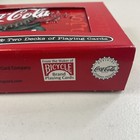 Coca-cola Collector Tin And Two Decks Of Playing Cards 