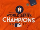Houston Astros 2017 World Series Champions T-shirt 2xl Fanatics Orange Mlb Nwt