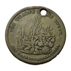 1860 Wealth Of The South No Submission To The North Civil War Token Holed