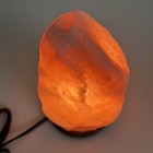 Himalayan Salt Lamp Pink Crystal Rock On Wooden Base Dimmable Switch 7    3 Pound 