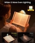 Glocusent 12 Led Rechargeable Book Light  Clip-on Reading Small  Sky Blue 