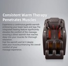 Zero Gravity Massage Recliner Chair Kneading Rolling Heat Bluetooth Voice Brown