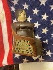 Vintage Cast Iron Mechanical  Tammany Bank