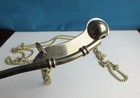 A Vintage Bosuns Whistle On A Long 52   1 3m  Chain With Dog Clip Fitting