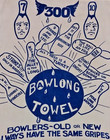 Vintage Bowling Bawling Crying Towel Cotton Cloth Kitchen