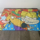 Vintage Rugrats Pillow Case Nickelodeon Chuckie Angelica Tommy Spike Y2k Cartoon