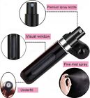 5 8ml Mini Refillable Perfume Atomizer Bottle Travel Portable Spray Pump Case Us