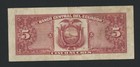 Ecuador  5 Sucres 1956 Fn  Pick   100a F-vf 