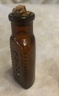 Vintage Eli Lilly Diamond Antiseptics Poison Bottle 4oz
