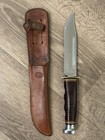 Ka-bar 1207 Vintage Fixed Blade Knife 