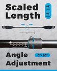 Adjustable Kayak Paddle  Aluminum Shaft And Pp Blade  Floating