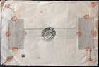 1950 Tokyo  Japan To Sweden Registered Airmail Cover Via New York  U s a 