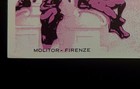 Vintage Ciga Florence Italy Luggage Label Excelsior Hotel Italie Mint Milton Ray