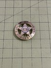 Fugitive Recovery Bail Enforcement Agent Badge Bounty Hunter Brass Enamel