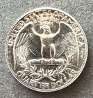 Lightly Toned 1940 Proof Washington Silver Quarter    Free Us Shipping