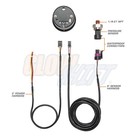 Glowshift 100 Psi Fuel Pressure Gauge W  Sensor Sending Unit  Tinted 7 Color
