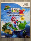 Authentic Super Mario Galaxy 2 Nintendo Wii Video Game Promo Poster 22 X 28 Rare