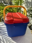 Vtg Eagle Craftstor Craft  Sew  Tote Storage Bin Organizer Sewing  Quilt  Craft
