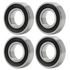 R22-2rs Ball Bearing 1-3 8  X 2-1 2  X 9 16  R22 2rs Rubber Sealed  qty 4 