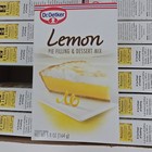 Case Of 12 Dr  Oetker Pie Filling   Dessert Mix  Lemon  5 8 Oz Exp 11 2027