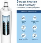 Waterdrop 4396508  4396510  4396508p  4396547 Refrigerator Water Filter  2 Packs