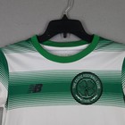 New Balance Celtic Football Club Jersey Youth Boys Large Green White Soccer Nb