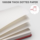 Bullet Dotted Journal - 320 Numbered Pages Dot Grid Notebook A5 Thick Journal   