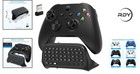 Wireless Mini Qwerty Keyboard For Xbox Controllers     Chatpad With Audio Jack