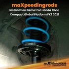 Maxpeedingrods Lowering Springs For Honda Civic Fc   Fk 2dr   4dr   5 Dr 16-24