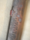 Vintage Chatillon And Sons Hanging Scale  10lbs  Brass Body- Nice 