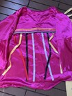 Native American Powwow Ribbon Shirt   Bandolier Bag Regalia Set Satin Handmade