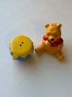 Disney Winnie The Pooh And Honey Pot Salt   Pepper Shakers
