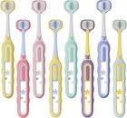 Soft Toddler Toothbrushes  Efficient 3 Sided Toothbrush  Baby Toothbrush 12     