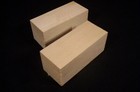 2 Piece Basswood Carving Lathe Turning Blanks 2 1 2  X  2 1 2  X  5 1 2 