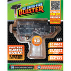 Uzi Rapid Fire Dart Gun Blaster Electric Automatic Soft Bullet  Toy Gun - Foam