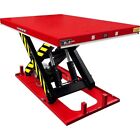 Electric Hydraulic Scissor Lift Table  8 800 Lb  Capacity  67  X 47-1 4 
