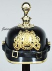 Kingdom Of Bawaria Wearable German Leather Bavarian Pickelhaube Helmet Wwi-ii