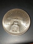 1980 Mexican One Onza Large Coin  925 Silver 33 625gm Weight