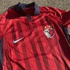 Nike Kashima Antlers Soccer Red Jersey Shirt Football Size Large Authentic