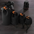 Waterproof Neoprene Camera Lens Pouch Case Soft Protective Bag For Dslr Lens