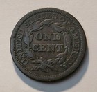 1845 Braided Hair Early Copper Large Cent