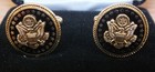 U s  House Of Representatives Collectors Edition Black   Gold Tone Cufflinks New